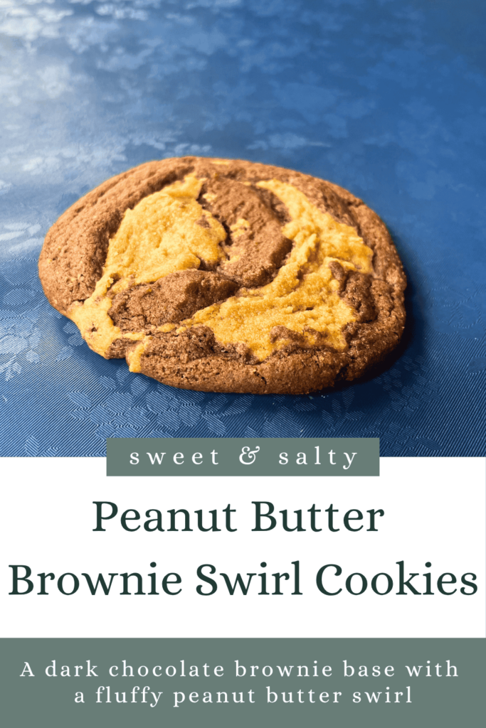 Peanut Butter 
Brownie Swirl Cookie pin image